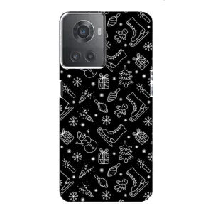 Новогодние, Праздничные Чехлы для OnePlus ACE (10R) - 2024 год (Новогодний фон)