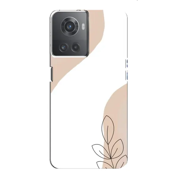 Чохол з принтом «Нюдова гілочка абстракція» для OnePlus ACE (10R)