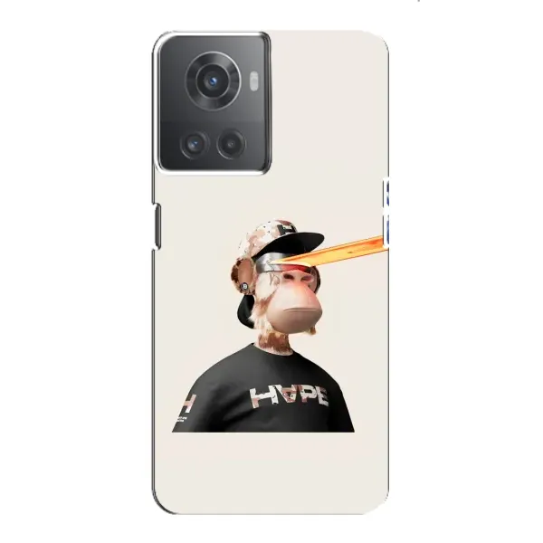 Чохол з принтом «мавпа NFT в окулярах» для OnePlus ACE (10R)