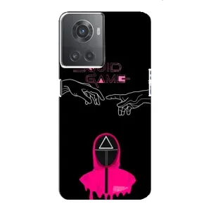 Чохол Гра в кальмара для OnePlus ACE (10R) (Мінімалізм Гра кальмара)