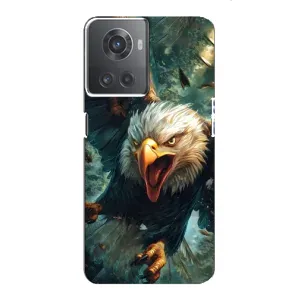 Чехол с картинкой «Хищники» для OnePlus ACE (10R) (Орел в полете)