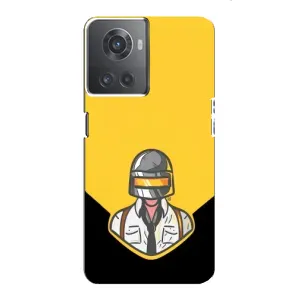 Чехол PUBG для ВанПлас Ейс (10Р) (AlphaPrint) (Пабг в шлеме)