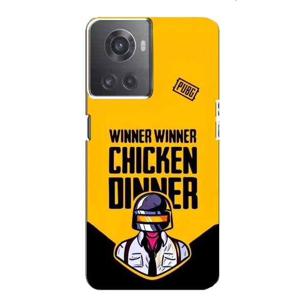 Чехол с принтом «Pubg шлем» для OnePlus ACE (10R)