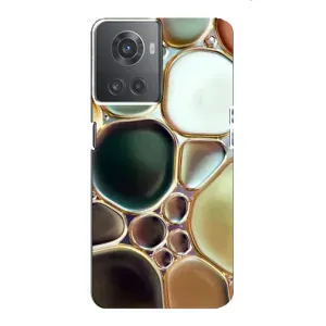 Мраморний чехол на OnePlus ACE (10R) (VPrint) (Радужний Мрамор)