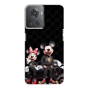 Чехол Disney Mouse OnePlus ACE (10R) (PREMIUMPrint) (Семья Маусов)