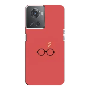 Чехлы с Гарри Поттером для OnePlus ACE (10R) (AlphaPrint) (шрам и очки)