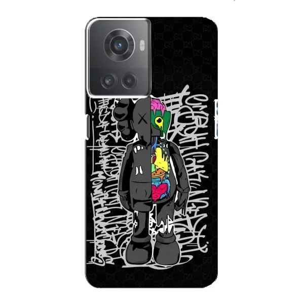 Чехол с принтом «Стиль Bearbrick» для OnePlus ACE (10R)