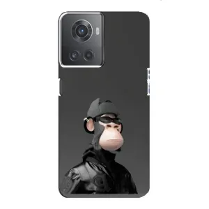 Чохли з Мавпами NFT для OnePlus ACE (10R) (AlphaPrint) (стильна мавпа NFT)