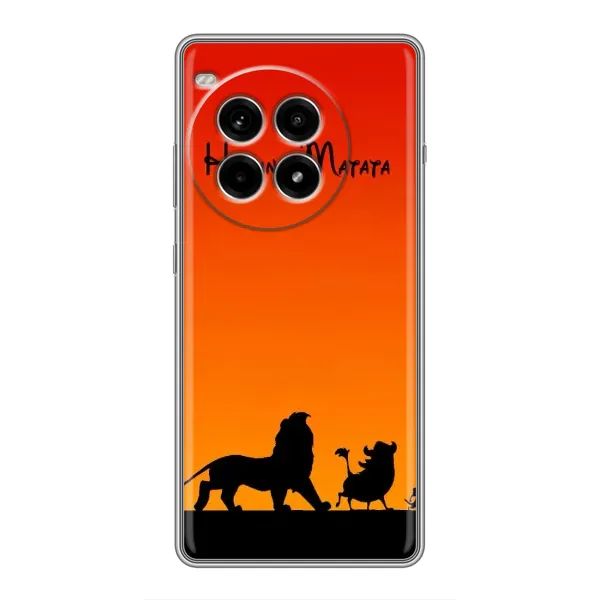 Чохол з принтом «Акуна Матата закат» для OnePlus Ace 3 Pro Чохол з принтом «Акуна Матата закат» для OnePlus Ace 3 Pro
