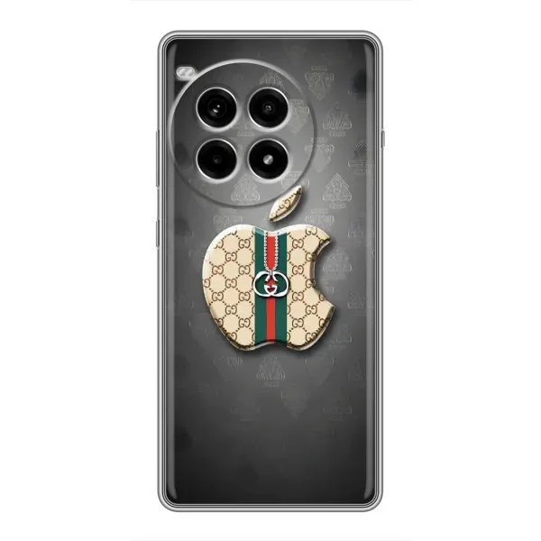 Чохол з принтом «Apple gucci» для OnePlus Ace 3 Pro Чохол з принтом «Apple gucci» для OnePlus Ace 3 Pro