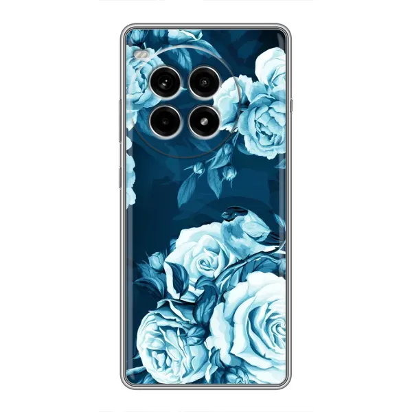 Чехол с принтом «Голубые Бутоны» для OnePlus Ace 3 Pro Чехол с принтом «Голубые Бутоны» для OnePlus Ace 3 Pro