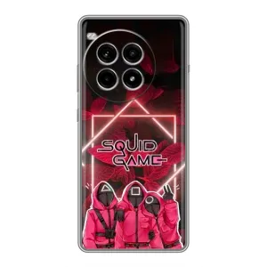 Чохол Гра в кальмара для OnePlus Ace 3 Pro (Охоронці Гра кальмара)