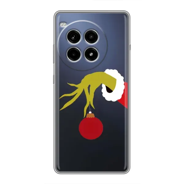 Чохол з принтом «Грінч з іграшкою» для OnePlus Ace 3 Pro Чохол з принтом «Грінч з іграшкою» для OnePlus Ace 3 Pro