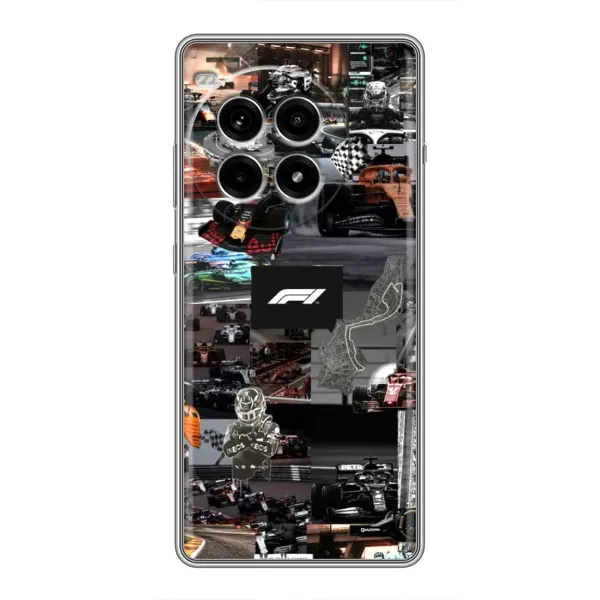Чохол з принтом «Гоночний колаж Ф1» для OnePlus Ace 3 Pro Чохол з принтом «Гоночний колаж Ф1» для OnePlus Ace 3 Pro