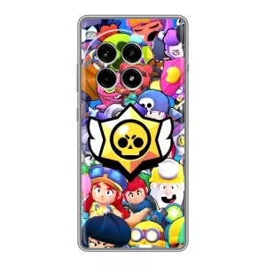 Чехол для OnePlus Ace 3 Pro Бравл Старс (VPrint) (Лого Brawl Stars)