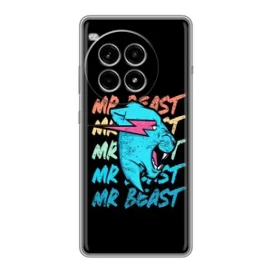 Чехлы Мистер Бист для Ван Плас Эйс 3 Про (logo Mr beast)