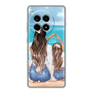 Чохол з друком для OnePlus Ace 3 Pro - (Мама з дитинкою) (AlphaPrint) (Мама з донькою)