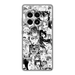 Анимешный чехол для OnePlus Ace 3 Pro (Ahegao manga)