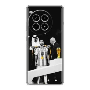 Чохли для OnePlus Ace 3 Pro (Leo чемпіон) (AlphaPrint) (Мессі коронований)