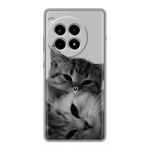 Чохол з малюнком кіт на OnePlus Ace 3 Pro (Пара котів)