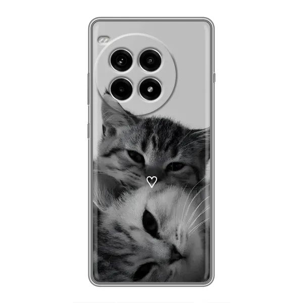 Чохол з принтом «Пара котів» для OnePlus Ace 3 Pro Чохол з принтом «Пара котів» для OnePlus Ace 3 Pro