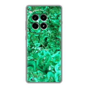 Мраморний чехол на OnePlus Ace 3 Pro (VPrint) (Салатовий Мрамор)