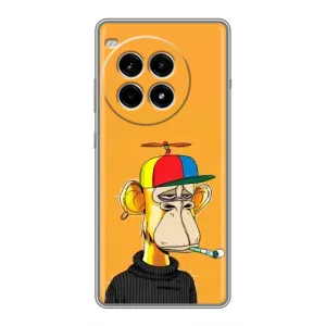 Чехлы с Обезьянами NFT для OnePlus Ace 3 Pro (AlphaPrint) (Скучающая Обезьяна NFT)
