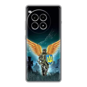 Чехлы с картинкой ЗСУ для OnePlus Ace 3 Pro (AlphaPrint) (Солдат ЗСУ)