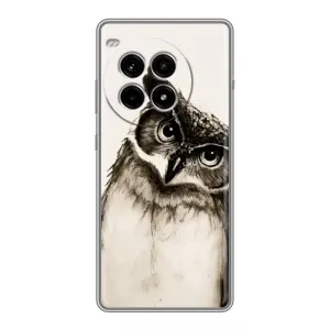 Чохол з пташками на OnePlus Ace 3 Pro (VPrint) (Сова)