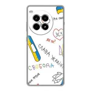 Чохли (Доброго вечора, ми за України) для ВанПлас Ейс 3 Про (AlphaPrint) (Стикер)