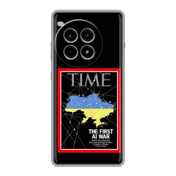 Чехол с принтом «TIME Ukraine» для OnePlus Ace 3 Pro