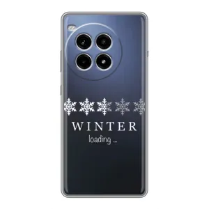 Зимні Чохли для ВанПлас Ейс 3 Про - прозорий фон (Winter loading)