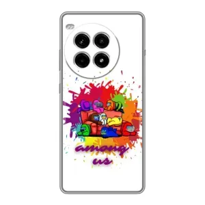 Чехол Амонг Ас для OnePlus Ace 3 Pro (AlphaPrint) (Яркий АмонгАс)