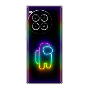 Чехол Амонг Ас для OnePlus Ace 3 Pro (AlphaPrint) (Яркий скин)
