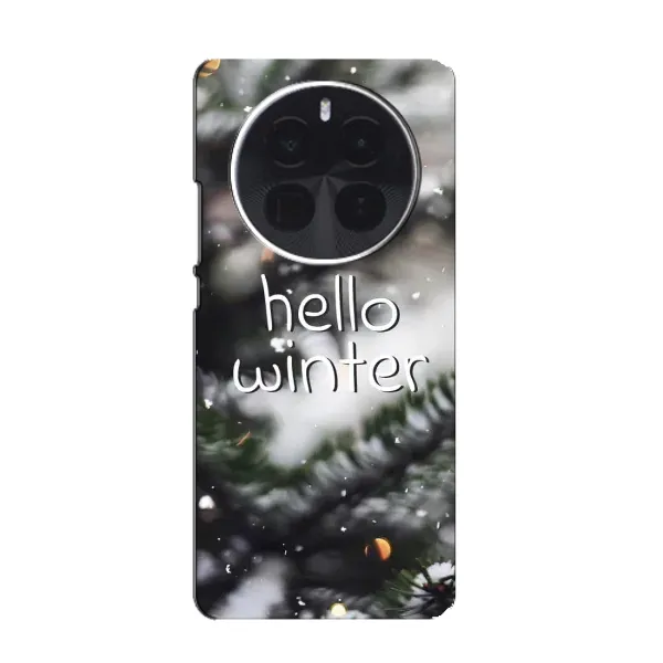 Чехол с принтом «Hello winter» для OnePlus Ace 5 Pro