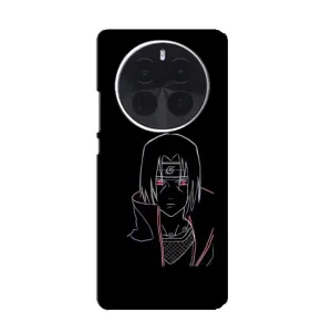 Чехлы на тему: Итачи Учиха для OnePlus Ace 5 Pro (AlphaPrint) (силуэт Итачи)