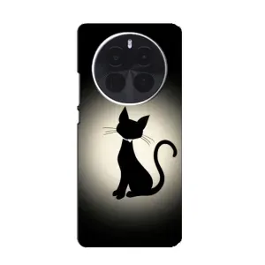 Чехол с принтом для OnePlus Ace 5 Pro (AlphaPrint) Модные коты (Силуэт котика)