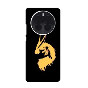 Naruto Anime Чехлы для 一辆 OnePlus  Асе 5 Про (AlphaPrint) (силуэт Курама Наруто)