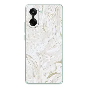 Мраморный чехол на OnePlus Ace 5 Racing (VPrint) (Белый мрамор)