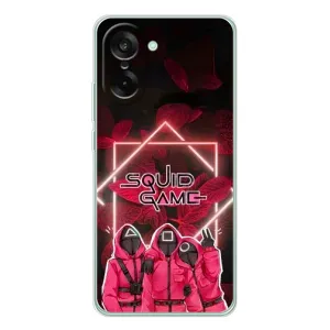 Чехол Гра в кальмара для OnePlus Ace 5 Racing