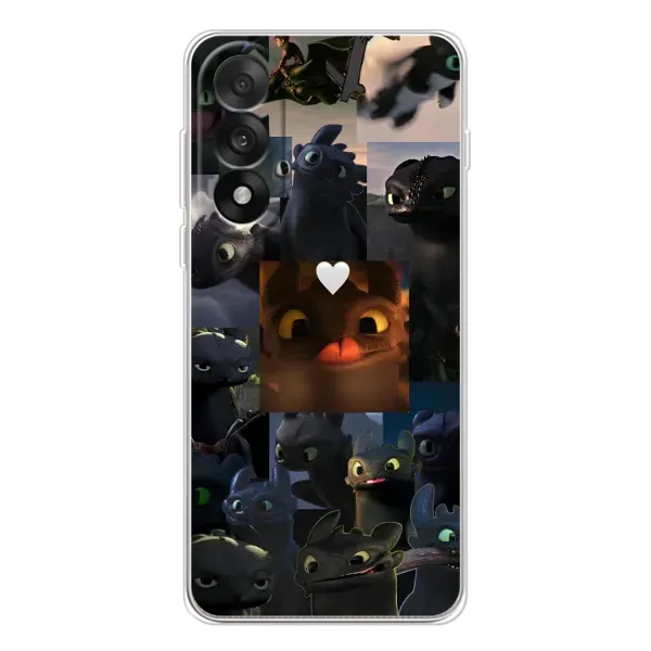 Чехол с принтом «Дракон коллаж» для OnePlus Ace 5 Ultra
