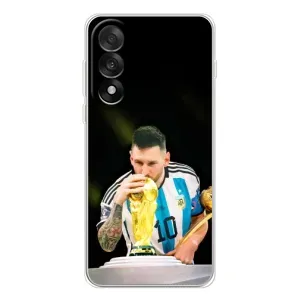 Чехлы для OnePlus Ace 5 Ultra (Leo чемпион) (AlphaPrint) (Кубок Месси)