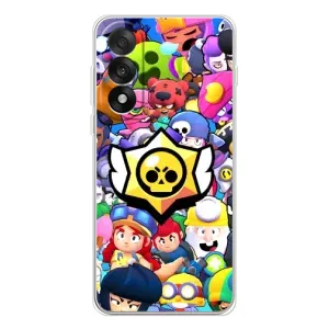 Чехол для OnePlus Ace 5 Ultra Бравл Старс (VPrint) (Лого Brawl Stars)