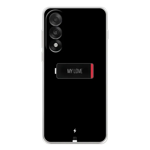 Чехол с принтом «Love battery» для OnePlus Ace 5 Ultra Чехол с принтом «Love battery» для OnePlus Ace 5 Ultra