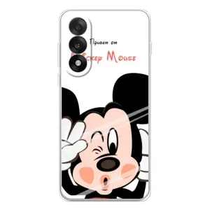Эксклюзивный чехол для OnePlus Ace 5 Ultra (AlphaPrint - Мультяшные) (Маус Микки)