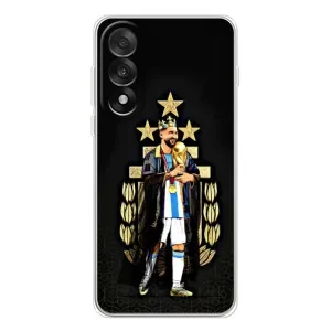 Чехлы для OnePlus Ace 5 Ultra (Leo чемпион) (AlphaPrint) (Месси Король)
