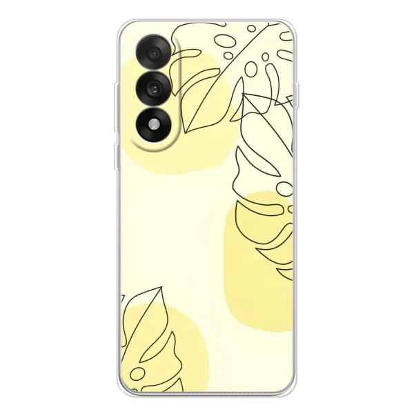 Чохол з принтом «Жовта монстера арт» для OnePlus Ace 5 Ultra Чохол з принтом «Жовта монстера арт» для OnePlus Ace 5 Ultra