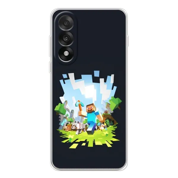 Чохол з принтом «персонажі Minecraft» для OnePlus Ace 5 Ultra