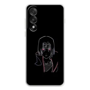 Чехлы на тему: Итачи Учиха для OnePlus Ace 5 Ultra (AlphaPrint) (силуэт Итачи)