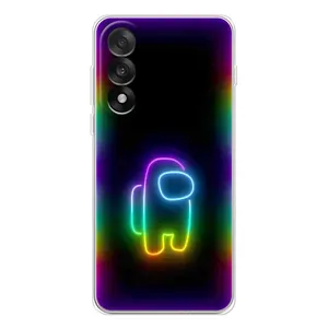 Чехол Амонг Ас для OnePlus Ace 5 Ultra (AlphaPrint) (Яркий скин)